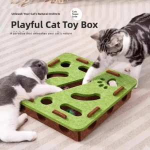 Interactive Cat Scratcher Toy