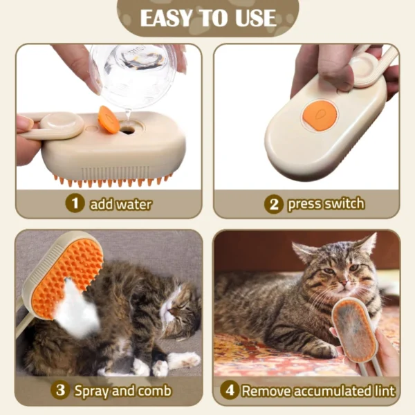 Hair Brush 3in1 - Image 4